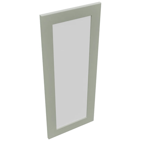 Fabuwood Galaxy Pistachio Green DS GDW1536 Wall Glass Door, Top View