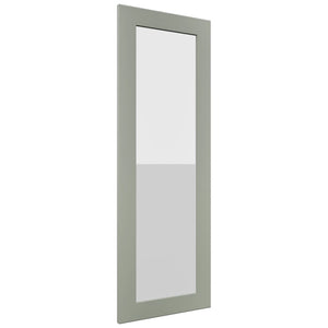 Fabuwood Galaxy Pistachio Green DS GDW1542 Wall Glass Door, Front View