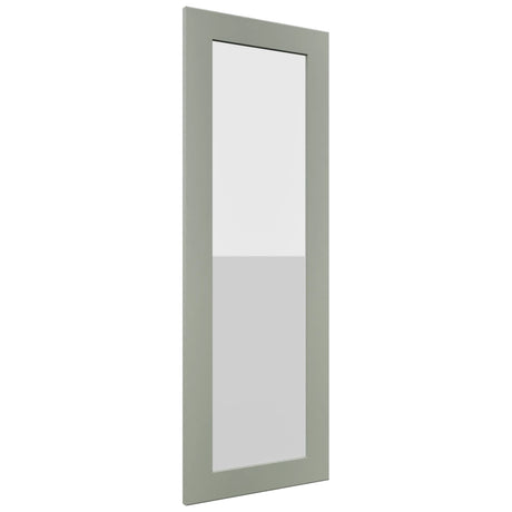 Fabuwood Galaxy Pistachio Green DS GDW1542 Wall Glass Door, Front View