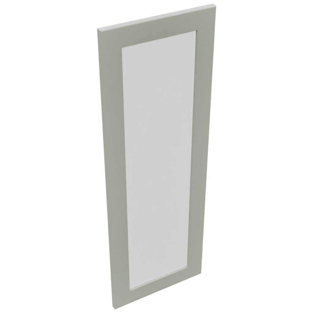 Fabuwood Galaxy Pistachio Green DS GDW1542 Wall Glass Door, Top View
