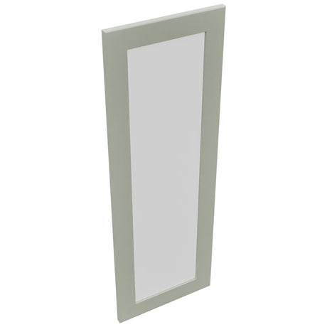 Fabuwood Galaxy Pistachio Green DS GDW1542 Wall Glass Door, Top View