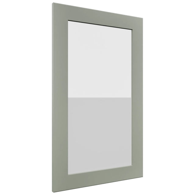 Fabuwood Galaxy Pistachio Green DS GDW1830 Wall Glass Door, Front View