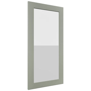 Fabuwood Galaxy Pistachio Green DS GDW1836 Wall Glass Door, Front View