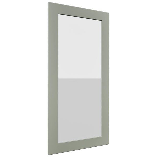Fabuwood Galaxy Pistachio Green DS GDW1836 Wall Glass Door, Front View