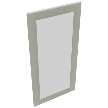 Fabuwood Galaxy Pistachio Green DS GDW1836 Wall Glass Door, Top View