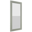 Fabuwood Galaxy Pistachio Green DS GDW1839 Wall Glass Door, Front View