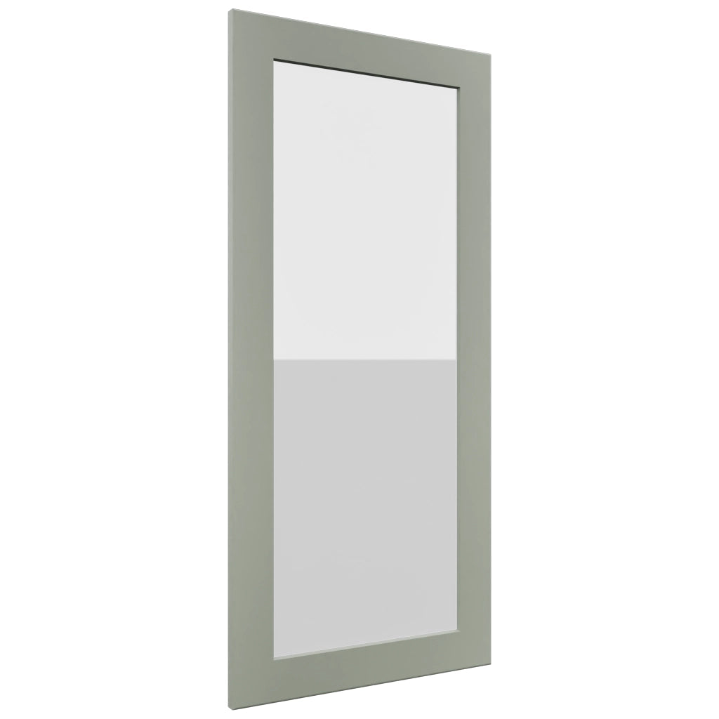 Fabuwood Galaxy Pistachio Green DS GDW1839 Wall Glass Door, Front View