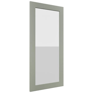 Fabuwood Galaxy Pistachio Green DS GDW1839 Wall Glass Door, Front View