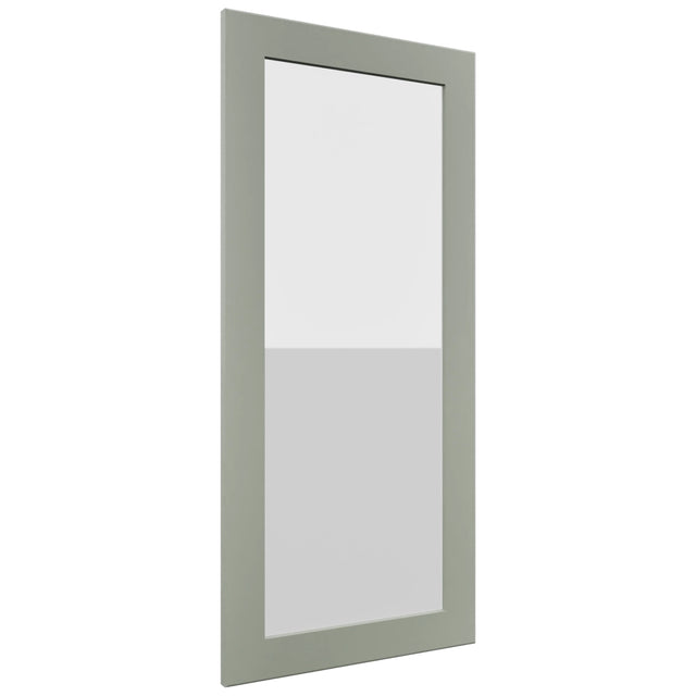 Fabuwood Galaxy Pistachio Green DS GDW1839 Wall Glass Door, Front View