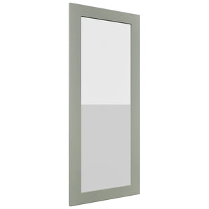 Fabuwood Galaxy Pistachio Green DS GDW1842 Wall Glass Door, Front View