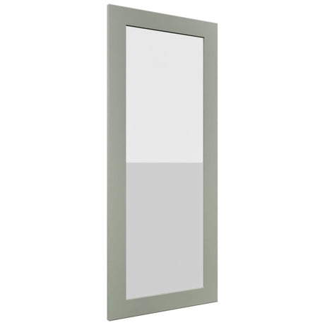 Fabuwood Galaxy Pistachio Green DS GDW1842 Wall Glass Door, Front View