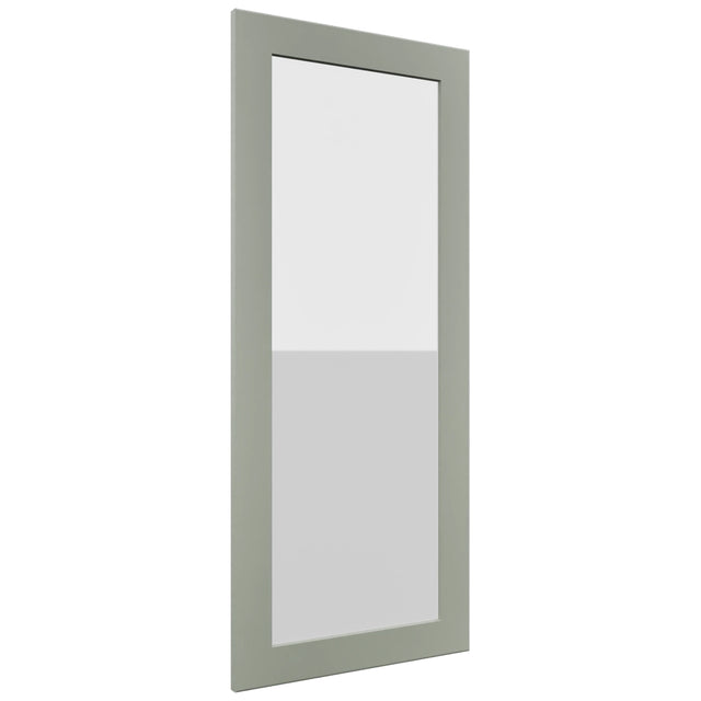 Fabuwood Galaxy Pistachio Green DS GDW1842 Wall Glass Door, Front View