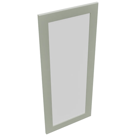 Fabuwood Galaxy Pistachio Green DS GDW1842 Wall Glass Door, Top View