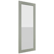 Fabuwood Galaxy Pistachio Green DS GDWD1857 Wall Glass Door, Front View