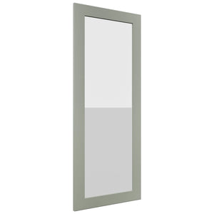 Fabuwood Galaxy Pistachio Green DS GDWD1857 Wall Glass Door, Front View