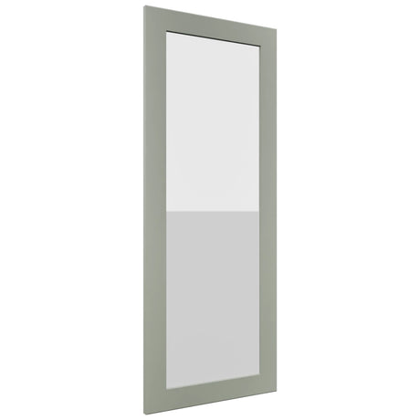 Fabuwood Galaxy Pistachio Green DS GDWD1857 Wall Glass Door, Front View