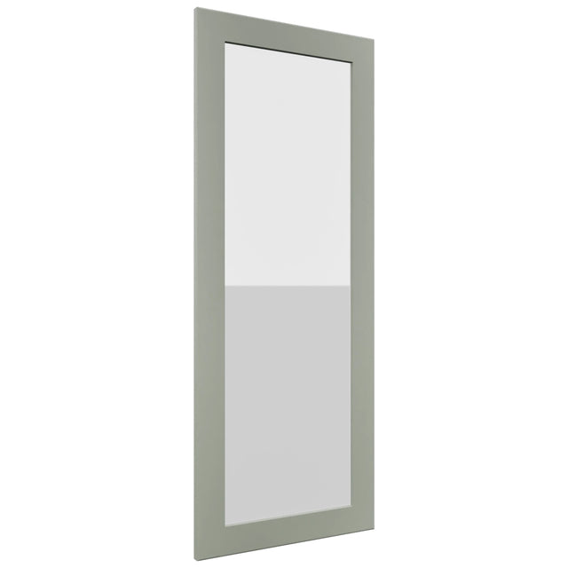 Fabuwood Galaxy Pistachio Green DS GDWD1857 Wall Glass Door, Front View