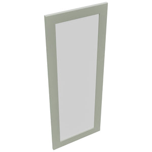 Fabuwood Galaxy Pistachio Green DS GDWD1857 Wall Glass Door, Top View