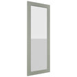 Fabuwood Galaxy Pistachio Green DS GDWD1860 Wall Glass Door, Front View