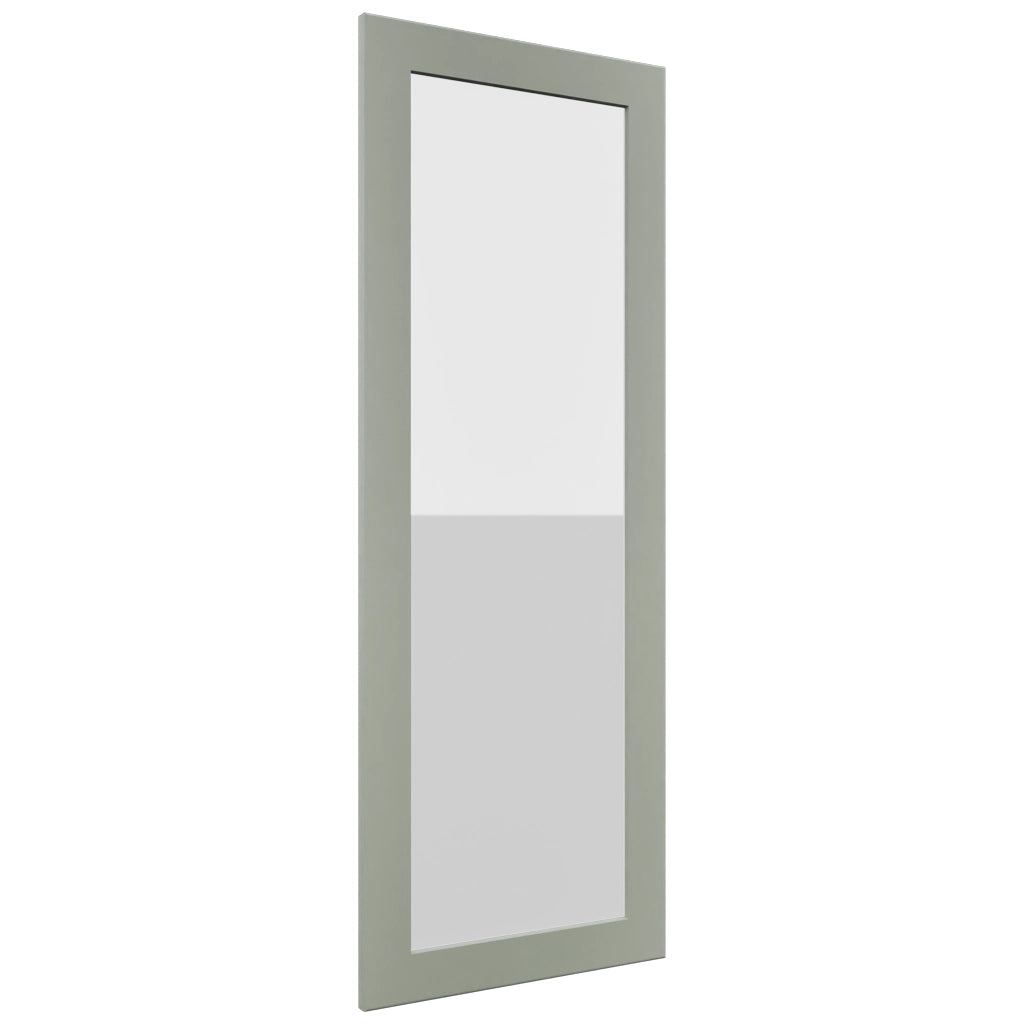 Fabuwood Galaxy Pistachio Green DS GDWD1860 Wall Glass Door, Front View