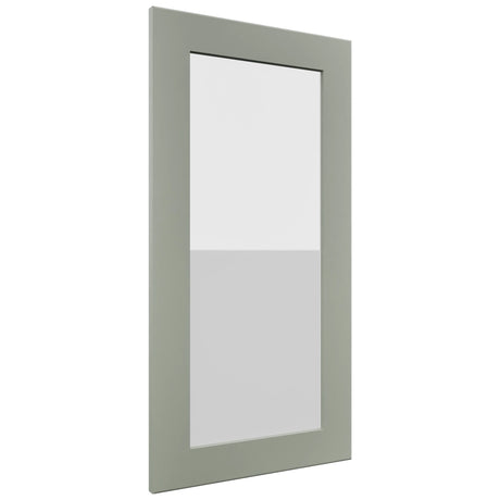Fabuwood Galaxy Pistachio Green DS GDWDC2430 Wall Glass Door, Front View