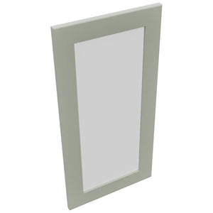Fabuwood Galaxy Pistachio Green DS GDWDC2430 Wall Glass Door, Top View