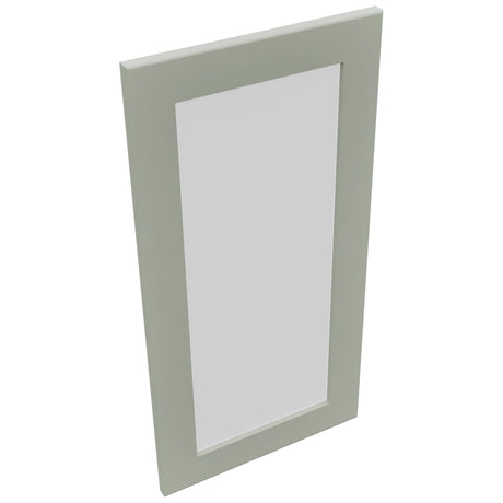 Fabuwood Galaxy Pistachio Green DS GDWDC2430 Wall Glass Door, Top View