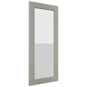 Fabuwood Galaxy Pistachio Green DS GDWDC2436 Wall Glass Door, Front View