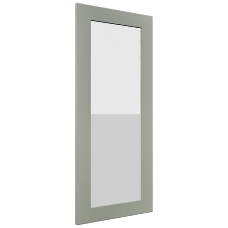 Fabuwood Galaxy Pistachio Green DS GDWDC2436 Wall Glass Door, Front View