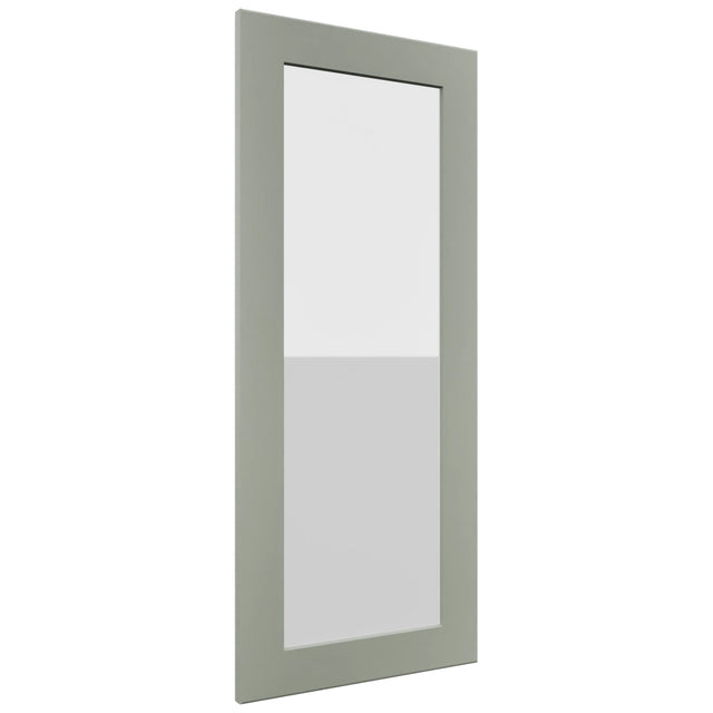Fabuwood Galaxy Pistachio Green DS GDWDC2436 Wall Glass Door, Front View