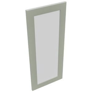 Fabuwood Galaxy Pistachio Green DS GDWDC2436 Wall Glass Door, Top View