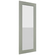 Fabuwood Galaxy Pistachio Green DS GDWDC2439 Wall Glass Door, Front View