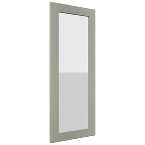 Fabuwood Galaxy Pistachio Green DS GDWDC2439 Wall Glass Door, Front View