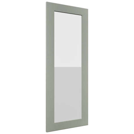 Fabuwood Galaxy Pistachio Green DS GDWDC2439 Wall Glass Door, Front View