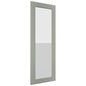 Fabuwood Galaxy Pistachio Green DS GDWDC2442 Wall Glass Door, Front View