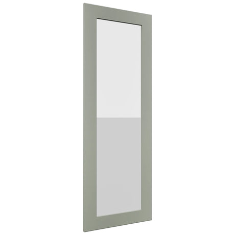 Fabuwood Galaxy Pistachio Green DS GDWDC2442 Wall Glass Door, Front View