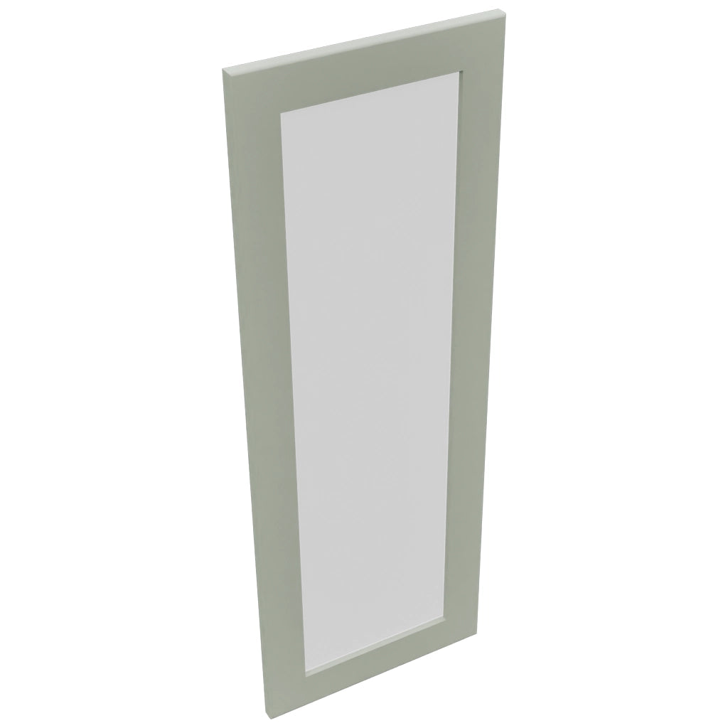 Fabuwood Galaxy Pistachio Green DS GDWDC2442 Wall Glass Door, Top View