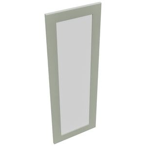 Fabuwood Galaxy Pistachio Green DS GDWDC2442 Wall Glass Door, Top View