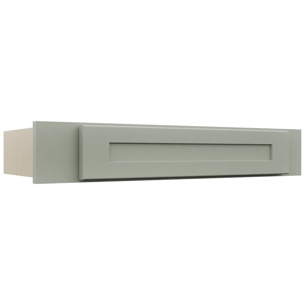 Fabuwood Galaxy Pistachio Green KD30 Vanity Desk, Front View