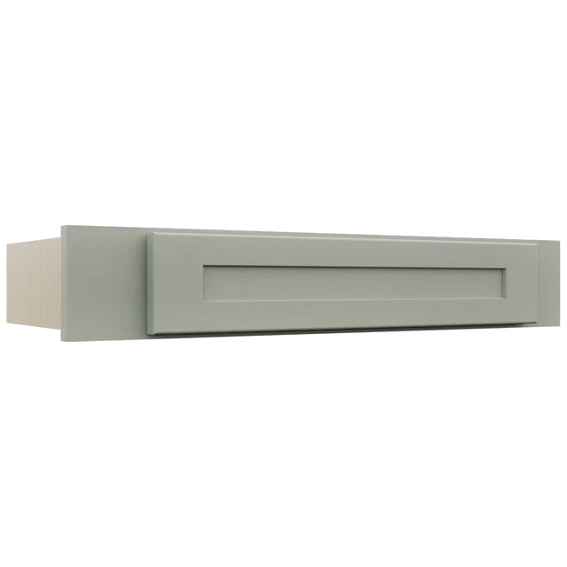 Fabuwood Galaxy Pistachio Green KD30 Vanity Desk, Front View