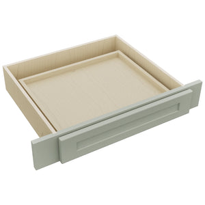 Fabuwood Galaxy Pistachio Green KD30 Vanity Desk, Top View