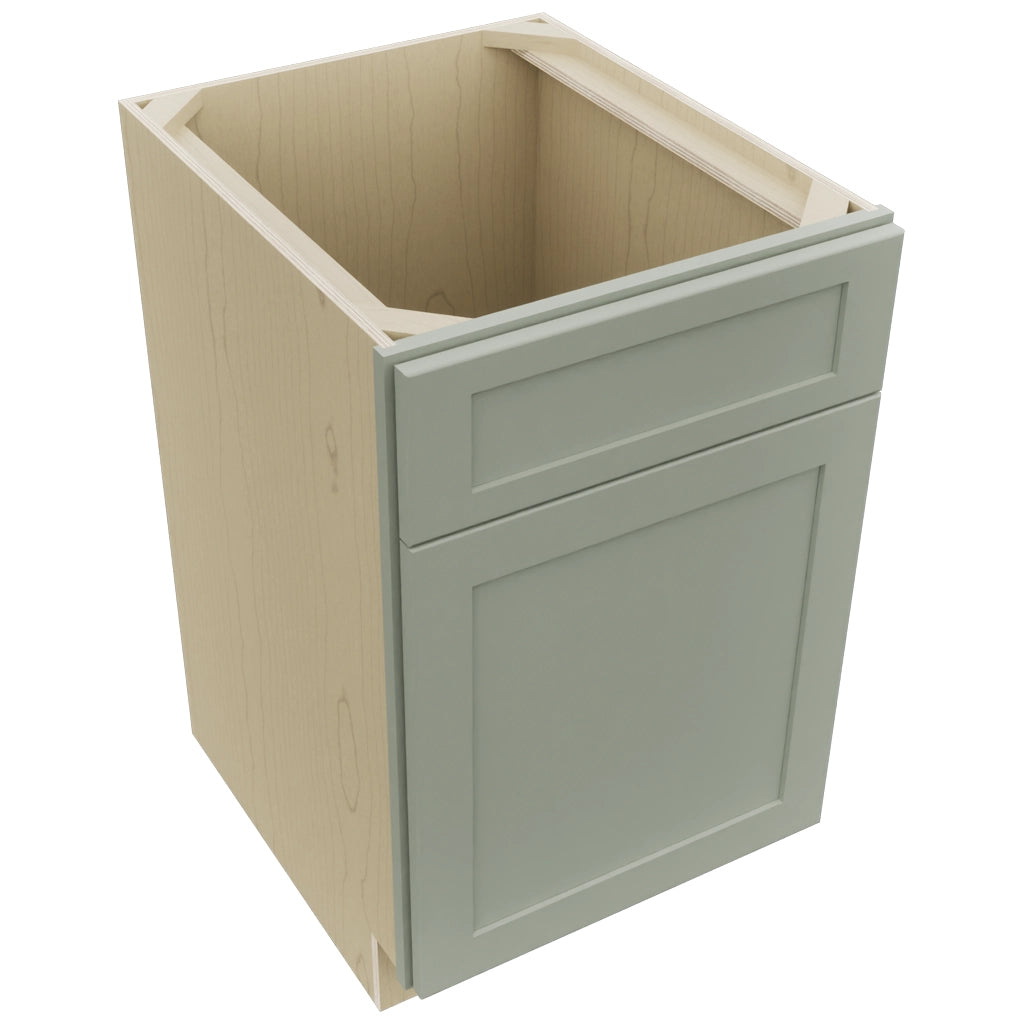 Fabuwood Galaxy Pistachio Green SB21 Base Sink Cabinet, Top View