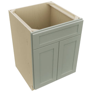 Fabuwood Galaxy Pistachio Green SB24 Base Sink Cabinet, Top View