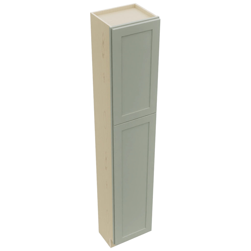 Fabuwood Galaxy Pistachio Green TP151284 Tall Pantry Cabinet, Top View