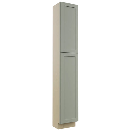 Fabuwood Galaxy Pistachio Green TP151290 Tall Pantry Cabinet, Front View