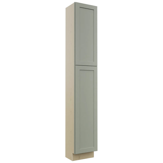 Fabuwood Galaxy Pistachio Green TP151290 Tall Pantry Cabinet, Front View