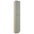 Fabuwood Galaxy Pistachio Green TP151293 Tall Pantry Cabinet, Front View