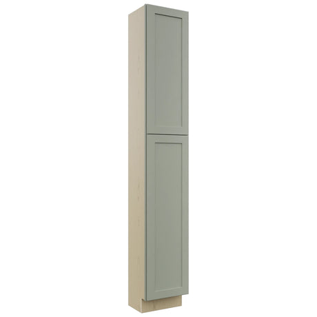 Fabuwood Galaxy Pistachio Green TP151293 Tall Pantry Cabinet, Front View