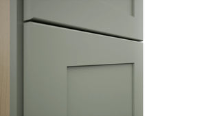 Fabuwood Galaxy Pistachio Green TP151293 Tall Pantry Cabinet, Detail View