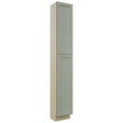 Fabuwood Galaxy Pistachio Green TP151296 Tall Pantry Cabinet, Front View